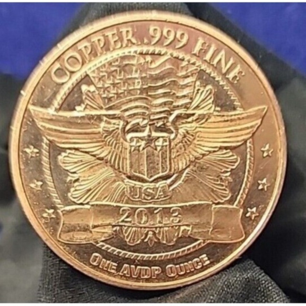Golden State Mint Walking Liberty Round 1 oz .999 Fine 2013 Uncirculated - Picture 2 of 8